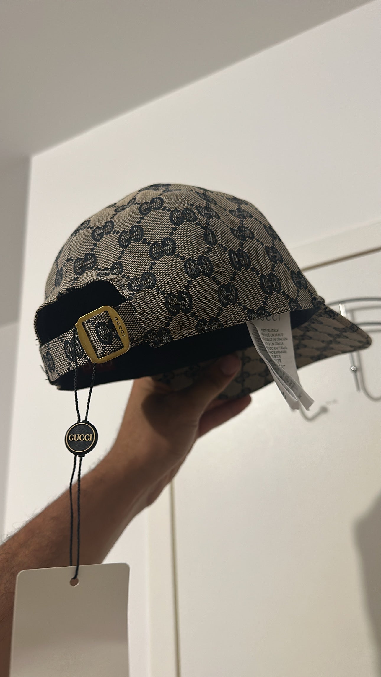Gucci Cap Beige/Bleu